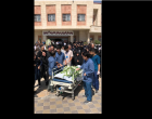 مراسم وداع با پیکر مرحوم آقای یوسف همرنگ
